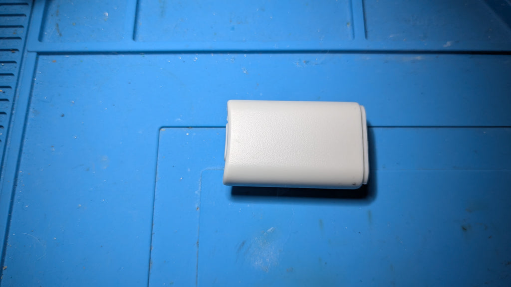 Batterilucka / Batterihållare för Xbox 360 Trådlös Kontroll (AA-batterier) - Vit