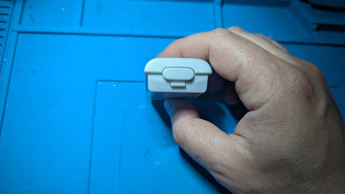 Batterilucka / Batterihållare för Xbox 360 Trådlös Kontroll (AA-batterier) - Vit
