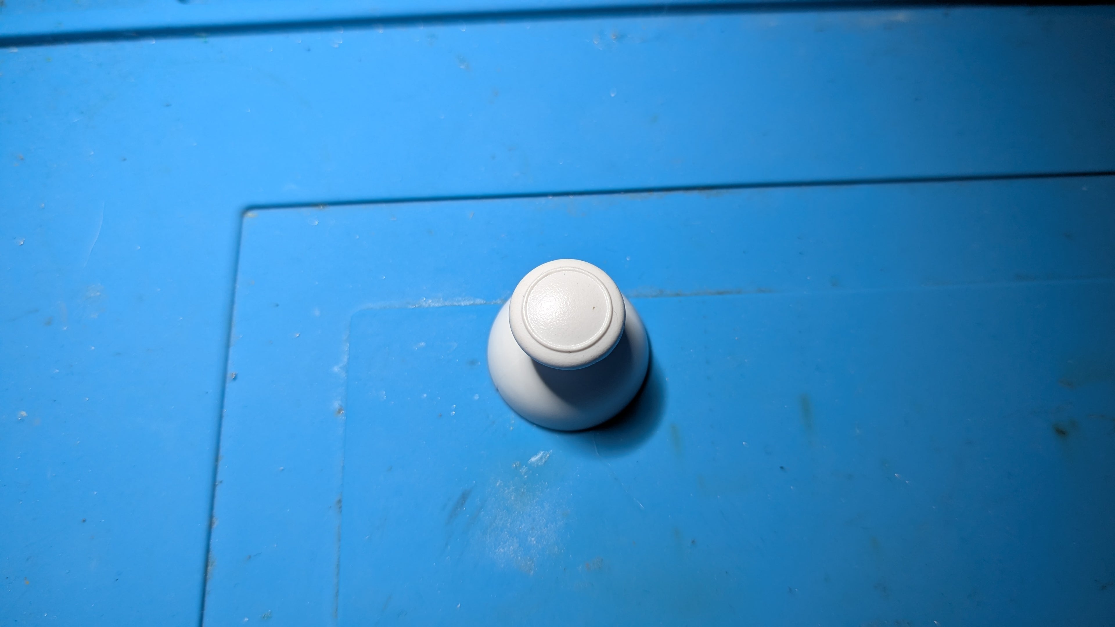 Premium Ersättningskåpa / Thumbstick Cap för Nintendo Wii Nunchuk - vit