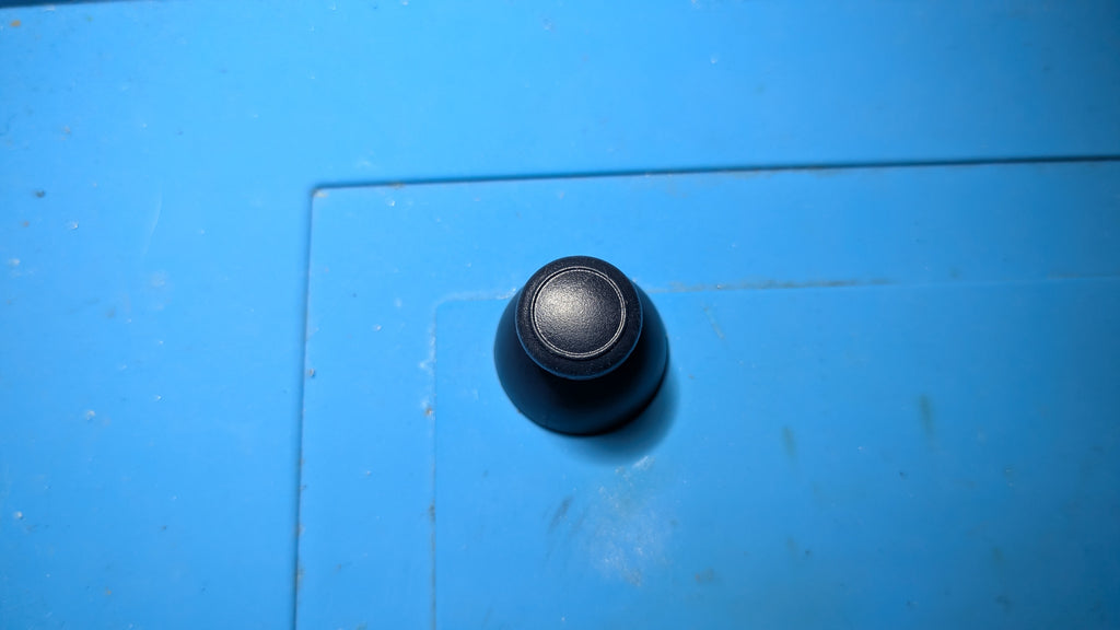 Premium Ersättningskåpa / Thumbstick Cap för Nintendo Wii Nunchuk - Svart