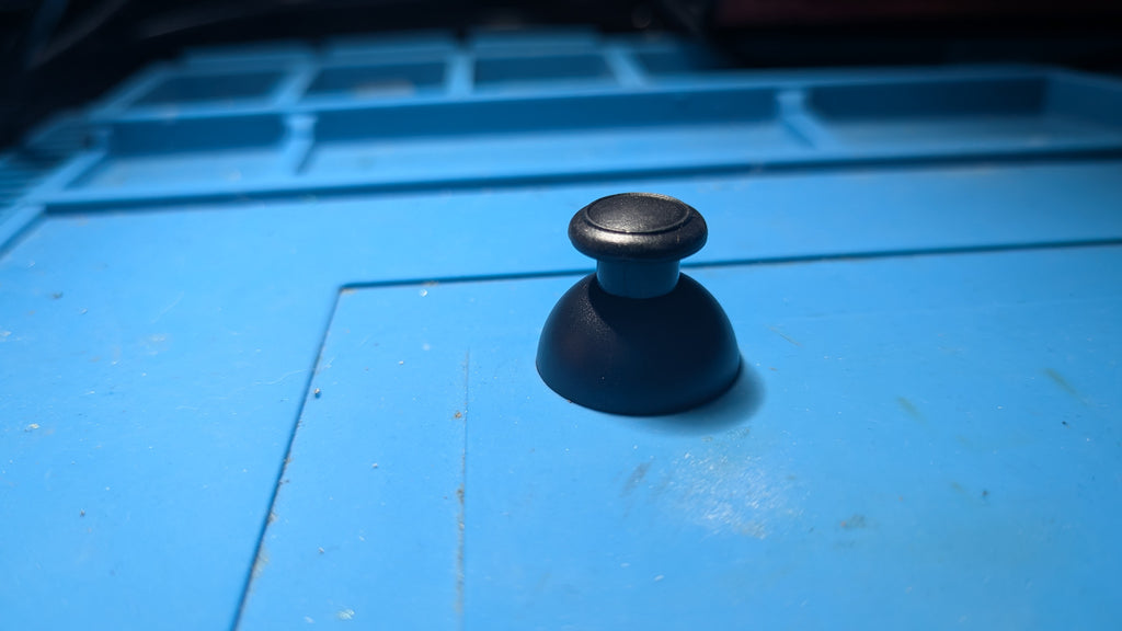 Premium Ersättningskåpa / Thumbstick Cap för Nintendo Wii Nunchuk - Svart